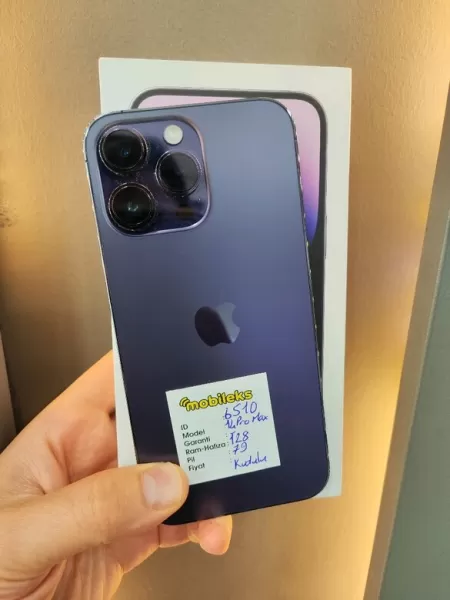 Apple iPhone 14 Pro Max 128 GB - Mor - İkinci El