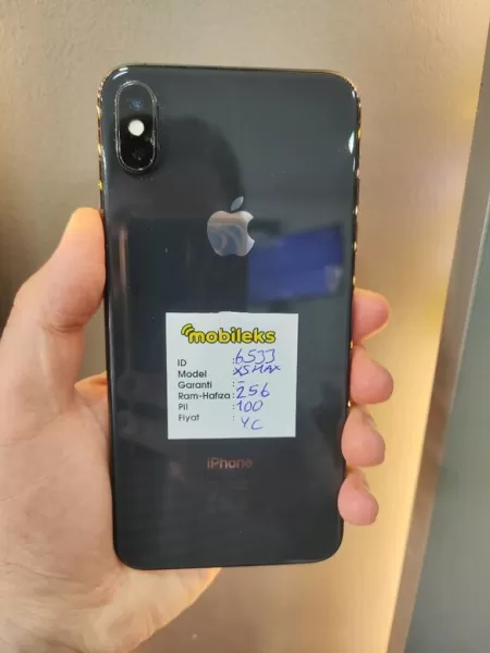 Apple iPhone XS Max 256GB Gri - Pil %100 (İkinci El) - İkinci El