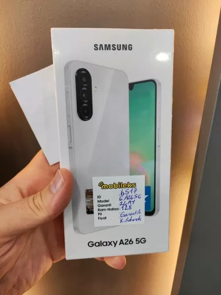 Samsung Galaxy A26 5G 128 GB 14500 TL - Sıfır Kapalı Kutu