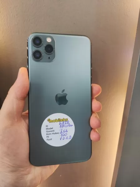 Apple iPhone 11 Pro Max 256GB Yeşil - Pil %100 - İkinci El