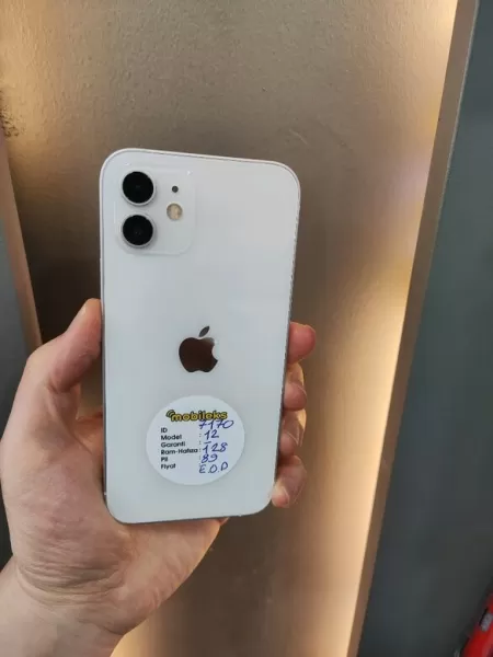 iPhone 12 128 GB Beyaz - İkinci El Görseli - 1