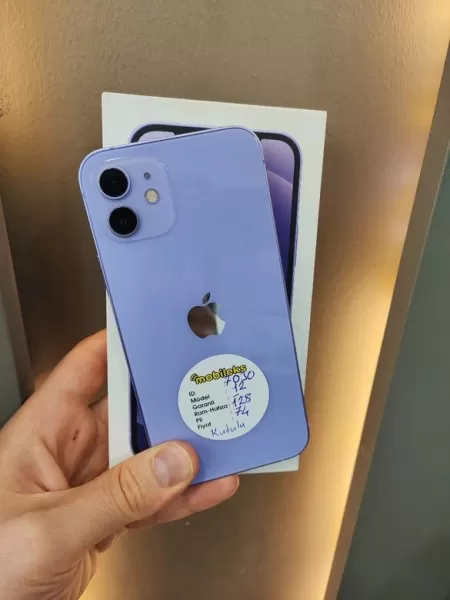 Kutulu Sorunsuz Full Orijinal iPhone 12 128 GB Pil 74 Görseli - 1