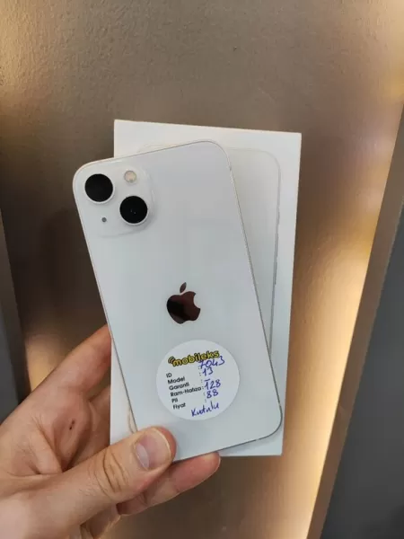 9 AY GARANTİLİ KUTULU FULL ORİJİNAL İPHONE 13 128 GB PİL 88 Görseli - 1