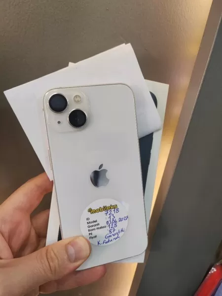 iPhone 13 128 GB - 7 AY GARANTİLİ KUTULU FATURALI Görseli - 1