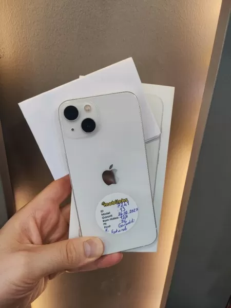 6 Ay Garantili Kutulu Faturali iPhone 13 128 GB Görseli - 1