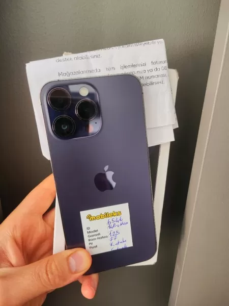 Kutulu Faturalı Apple iPhone 14 Pro Max 128 GB - İkinci El Görseli - 1