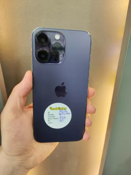İkinci El Apple iPhone 14 Pro Max 128 GB Mor Görseli - 1