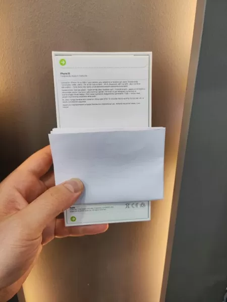 24 AY GARANTİLİ KUTULU FATURALI İPHONE 15 128 GB Görseli - 2