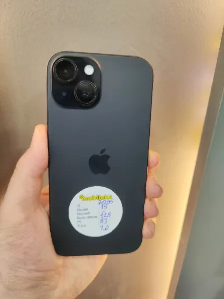 Apple iPhone 15 128 GB Siyah - 83 Görseli - 1