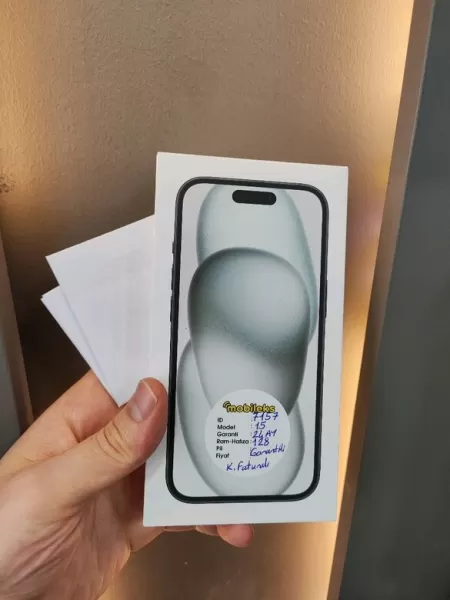 iPhone 15 128 GB Siyah Görseli - 1