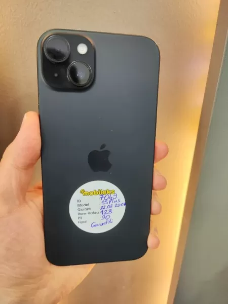 6 AY GARANTİLİ FULL ORİJİNAL İPHONE 15 PLUS 128 GB PİL 90 Görseli - 1