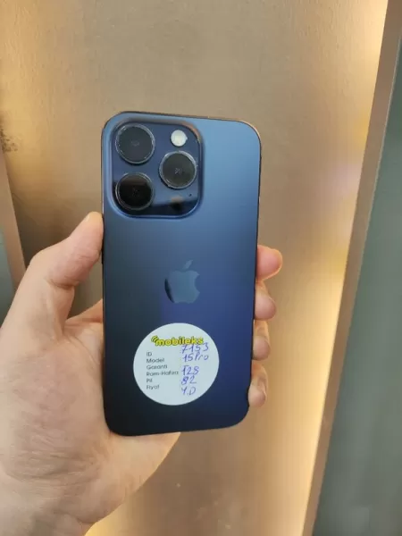 Full Orijinal iPhone 15 Pro 128 GB PİL 82 Görseli - 1