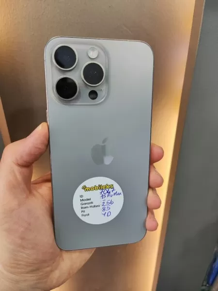 Sorunsuz İkinci El iPhone 15 Pro Max 256 GB Görseli - 1