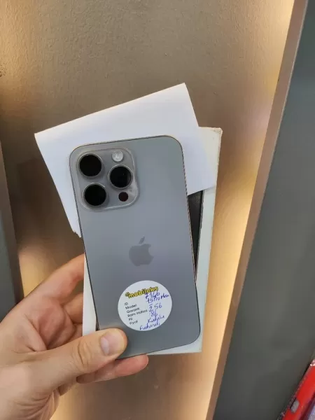 iPhone 15 Pro Max 256 GB Satılık - Natürel Titanyum Görseli - 1