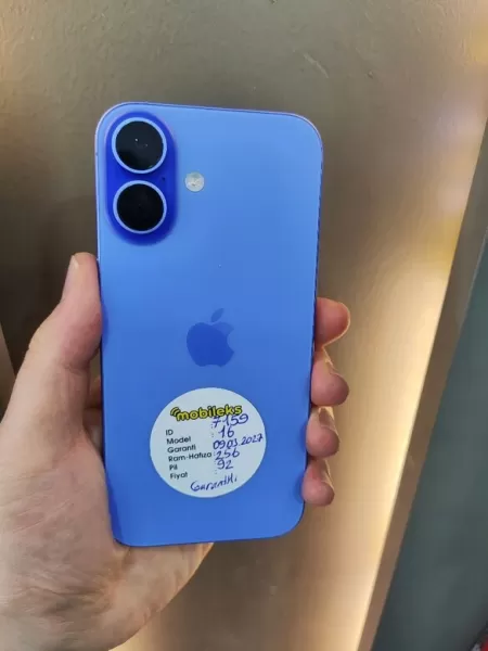 İkinci El Apple iPhone 16 256 GB Görseli - 1