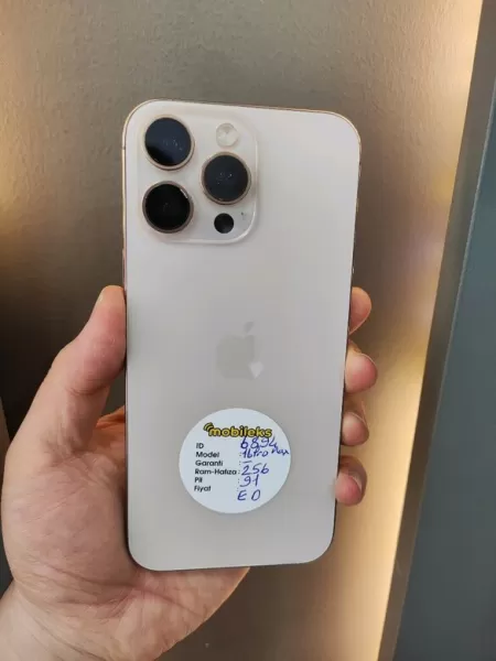 İkinci El Apple iPhone 16 Pro Max 256 GB Çöl Titanyum Görseli - 1