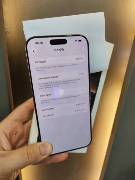3 AY GARANTİLİ İPHONE 16 PRO MAX 256 GB Görseli - 2