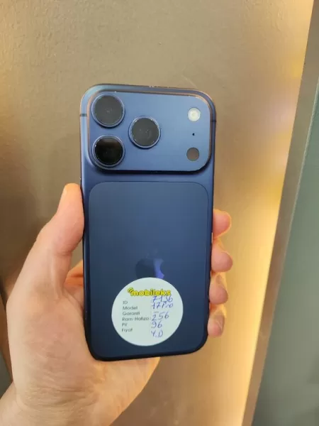 Apple iPhone 17 Pro 256 GB Mavi Görseli - 1