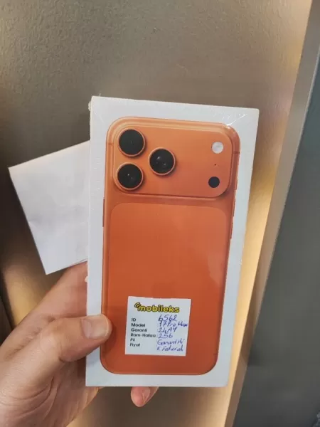 Apple iPhone 17 Pro Max 256 GB - Sıfır Kapalı Kutu - Sıfır Kapalı Kutu