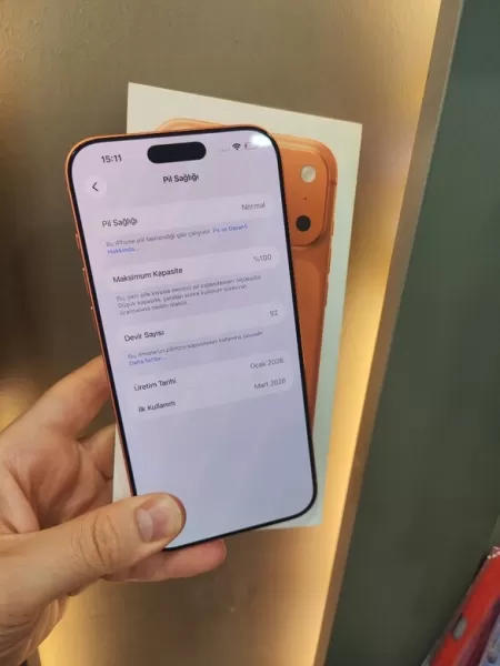 19 AY GARANTİLİ KUTULU İPHONE 17 PRO MAX 256 GB PİL 100 Görseli - 2