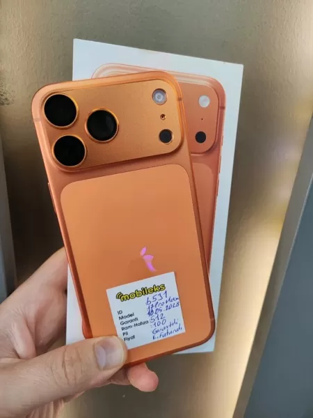 Apple iPhone 17 Pro Max 512 GB - Kozmik Turuncu Görseli - 1