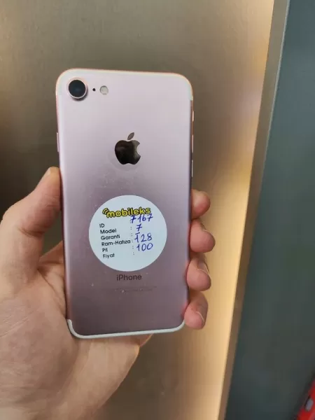 Apple iPhone 7 128 GB Pembe Görseli - 1