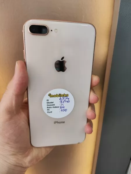 Apple iPhone 8 Plus 64 GB Rose Gold - İkinci El Görseli - 1