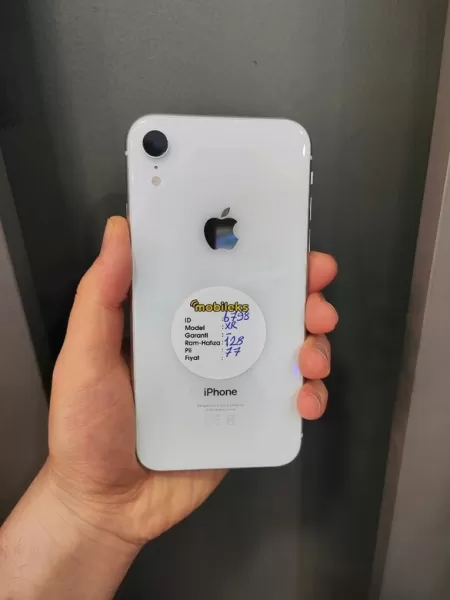 Apple iPhone XR 128 GB Beyaz - İkinci El - İkinci El