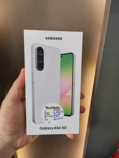 Sıfır Kapalı Kutu Samsung Galaxy A56 5G 256 GB Görseli - 1