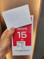 Xiaomi Redmi 15 5G 256GB Sıfır - Sıfır Kapalı Kutu