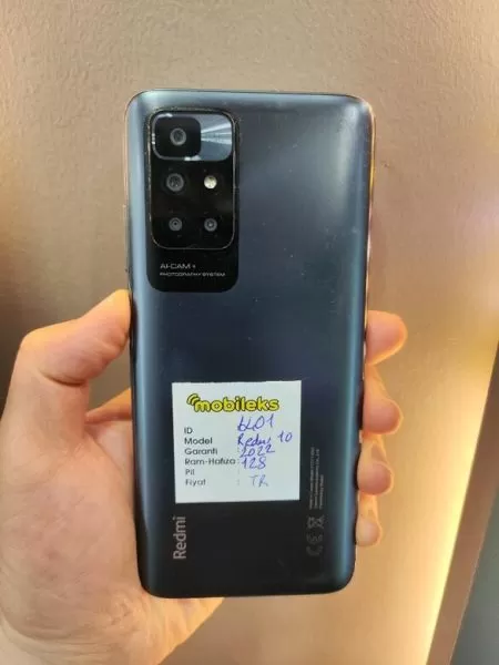 Xiaomi Redmi 10 2022 128 GB Mavi - Temiz İkinci El Görseli - 1