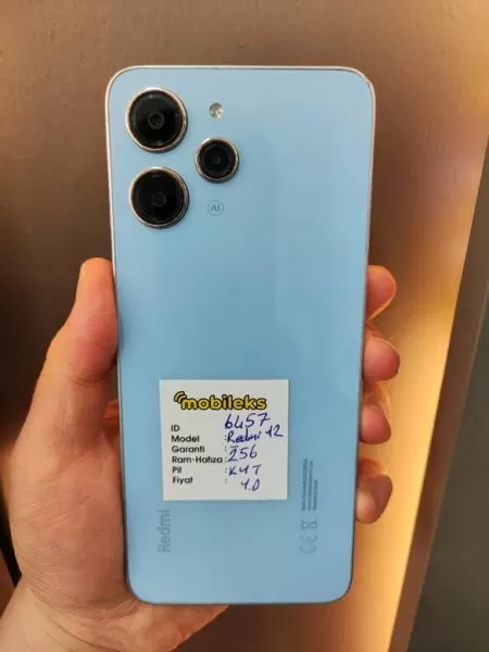 Xiaomi Redmi 12 256GB Mavi - Kılıf & Kırılmaz Cam Hediyeli Görseli - 1